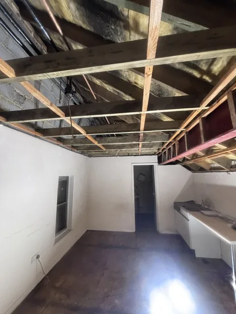 Controlled artex plasterboard strip-out in Barnes